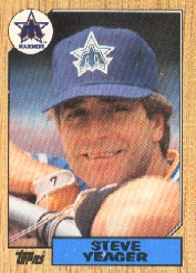1987 Topps Baseball Cards      258     Steve Yeager